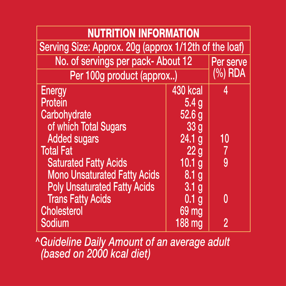 Britannia Fruit & Nut Delight Cake